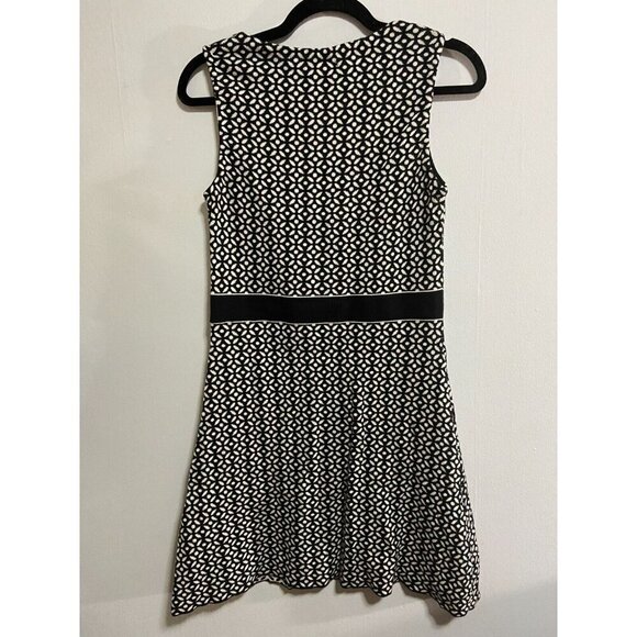 Promod Women's Sleeveless White and Black Cotton Dress Size M - Picture 4 of 11